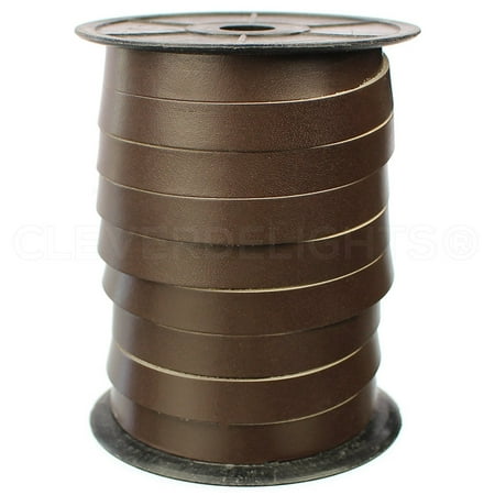 Premium Cowhide Leather Strap -- Dark Brown -- 1/2