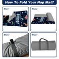 thumbnail image 4 of AOLOA Toddler Nap Mat with Pillow and Blanket, Personalized Name Toddler Sleep Mat, Extra Large Rolled Napping Mats, Washable, Light, for Kids Boys Daycare Preschool Travel（Dinosaur）(Fixed Size), 4 of 7