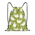 thumbnail image 1 of Saiise Lovely Chickens Pattern Sports Drawstring Backpack - String Swim Gym Bag with Wet Proof Pocket for Women&Men-Small, 1 of 6