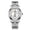 All silver steel band, variant on Men's quartz watch, suitable for middle-aged and elderly men, large numbers, high-end fashion business watch, versatile quartz luminous men's wristwatch