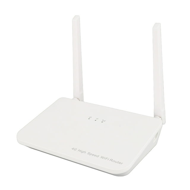 Enrutador 4G LTE, 300 Mbps, 2 Antenas, Punto De Acceso WiFi Portátil De Alta Velocidad Con Ranura Para Tarjeta Micro SIM, Puertos LAN WAN, Admite 32 Usuarios Simultáneamente,