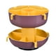 thumbnail image 4 of Cesta giratoria multifuncional Rejilla Bandeja para verduras Cesta de drenaje de cocina Accesorios para calientes Cesta de drenaje giratoria par rojo y amarillo Macarena Cesta de drenaje de cocina, 4 of 8