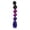 Multi, variant on Bubble Braided Ponytail Extension for Women, Wrap Around Synthetic Hair Piece with Leather Cord for Daily Styling(Black,52cm)