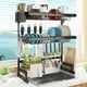 thumbnail image 2 of Escurridor de trastes Rack para Cocina Organizador Platos, Vasos y Utensilios Fabricado con Acero Inoxidable, Organizador de Espacios en la Cocina (Escurridor 2 Niveles 65 cm), 2 of 7