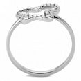 thumbnail image 5 of Rings for Women Silver 316L Stainless Steel DA241 - AAA Grade Cubic Zirconia in Clear, 5 of 6