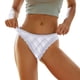 thumbnail image 1 of Gibobby Ropa interior bikini elástica para mujer Bragas malla encaje floral sexy para mujer Ropa interior talla grande transparente ahuecada tiro bajo （Blanco， L), 1 of 5