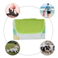 thumbnail image 6 of Unique Bargains Picnic Blanket Waterproof Beach Mat Lightweight with Handle Yellow Green, 6 of 7