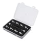 thumbnail image 3 of Juego de llaves inglesas de aluminio para radios de hierro, herramienta universal de tamaño 10 para motocicleta Negro, 3 of 7