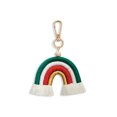 thumbnail image 1 of Minnieouse Llaveros de arcoíris tejido, colgantes de bolso de estilo bohemio, llaveros de joyería, colgante de bolso de decoración, Type3 NO3, 1 of 6