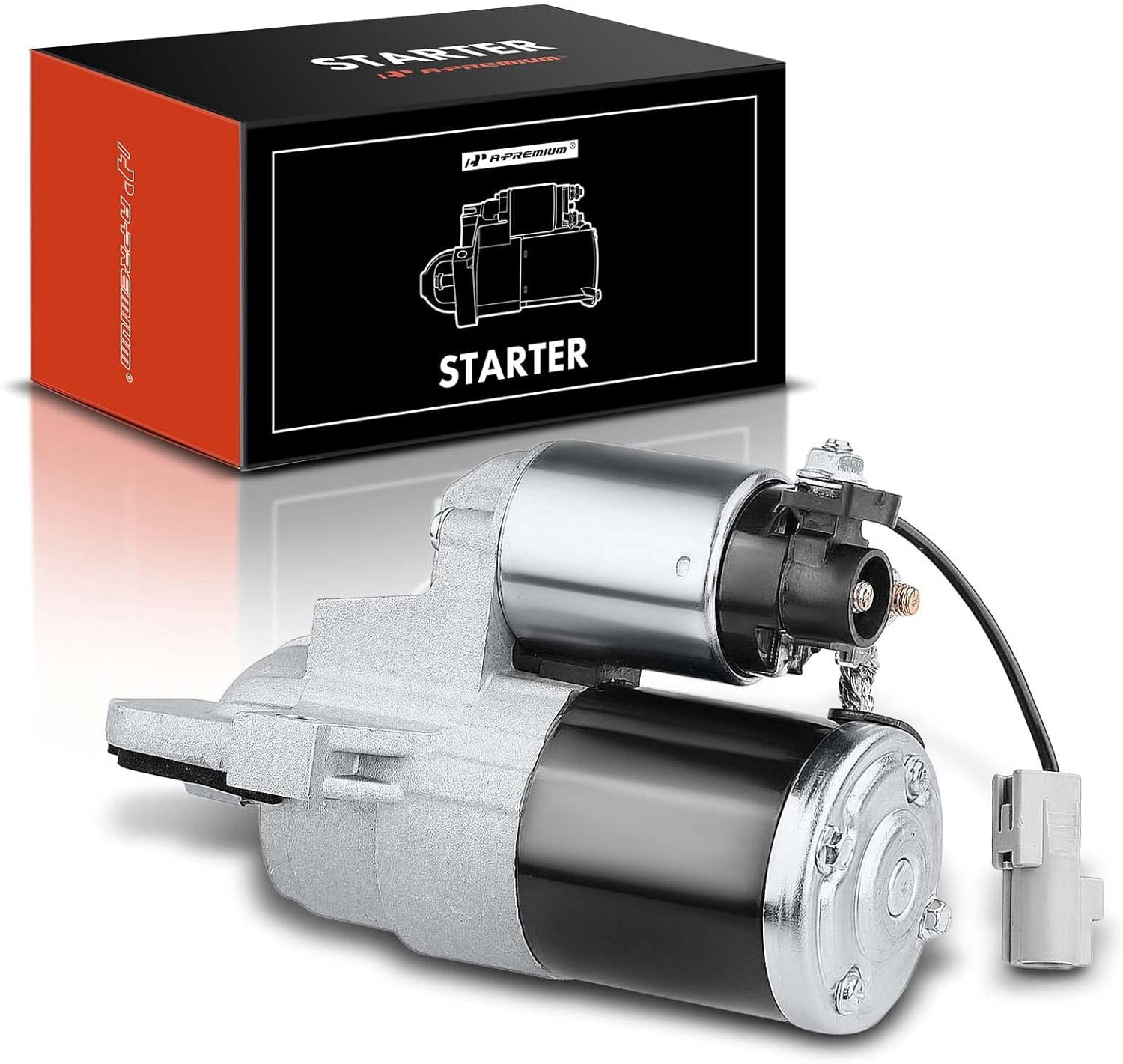 A-Premium Starter Motor Compatible with Mazda 3 2010-2013, 5 2012-2013, 6 2011-2013, CX-7 2011-2012, L4 2.3L 2.5L, 12V 1.4KW 11 Teeth Clockwise, Replace# 410-48362, L538-18-400R0B