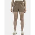 thumbnail image 2 of No Boundaries Soft Fleece Shorts, 1 or 2-Pack, Women’s, 2 of 7