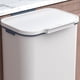 thumbnail image 3 of Bote de basura para colgar en la pared Sunnimix 9L Blanco, 3 of 8