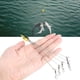 thumbnail image 5 of Señuelos de pesca con cabeza plomada tipo paraguas Alabama de 5 brazos y eslabones giratorios a presión (n.° 3), 5 of 10