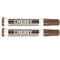 2Pcs Furniture Markers Touch Up, Furniture Repair Kit Wood Markers for Scratches Wood Floor Holes Tables, Cherry Wood