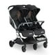 thumbnail image 1 of Joovy Kooper X2 Double Stroller, Lightweight Travel Stroller, Compact Fold with Tray, Black, 1 of 5