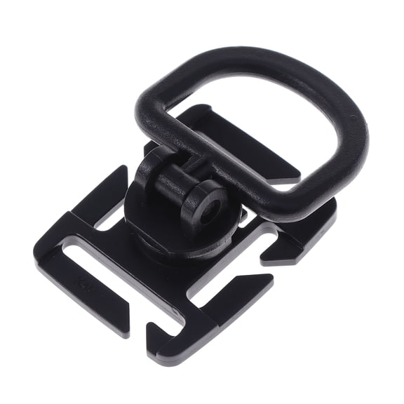 GETAJGHSD 10Pcs Plastic D-ring Buckles for Securing Straps and Survival Accessories