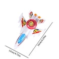 thumbnail image 4 of Wind Up Toy Wind Up Airplane Kit Flying Glider Planes Toys for Kids Hand Crank Glider Model and Copter Toy, 4 of 8
