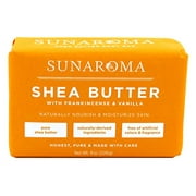 Sunaroma Soap Bar Shea Butter 8 Ounce