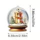 thumbnail image 3 of Adorno para Coche de Acrílico con 26 Letras de Cristal Amarillo, Colgante para Árbol de Navidad, Decoración Del Hogar, 3 of 3
