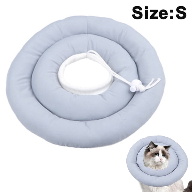 Comfy UFO Pet Recovery Collar, Water-Resistant Soft Adjustable Protective Collar After Surgery for Dogs and Cats, Collar Safe Anti-bite UFO Wound Healing Collar