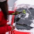 thumbnail image 4 of Multi-Functional Snow Shovel Green Detachable Snow Shovel Multifunctional Plastic Snow Removal Tool with Ice Scraper and Defrosting Board(1Pcs) JASKFLY, 4 of 9