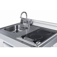 thumbnail image 4 of 30" Wide All-In-One Kitchenette, White, Coil Burners, 4 of 6