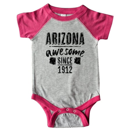 

Inktastic Arizona Awesome Since 1912 Gift Baby Boy or Baby Girl Bodysuit