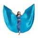 thumbnail image 4 of Advancent Ala de danza del vientre con palo telescópico Disfraces para adultos para actuaciones Fiestas de carnaval de Halloween Espectáculos Accesorios Kits de decoración para fiestas lago azul Advancent  HA083921-07, 4 of 6