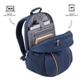 thumbnail image 4 of Totto Mochila Ergonómica Grande Porta Laptop 15.4 Repelente A Líquidos Y Organizador Intenro | Escue azul G, 4 of 10