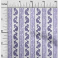 thumbnail image 2 of oneOone Cotton Poplin Twill Bluish Violet Fabric Block Craft Projects Decor Fabric Printed By The Yard 56 Inch Wide, 2 of 5