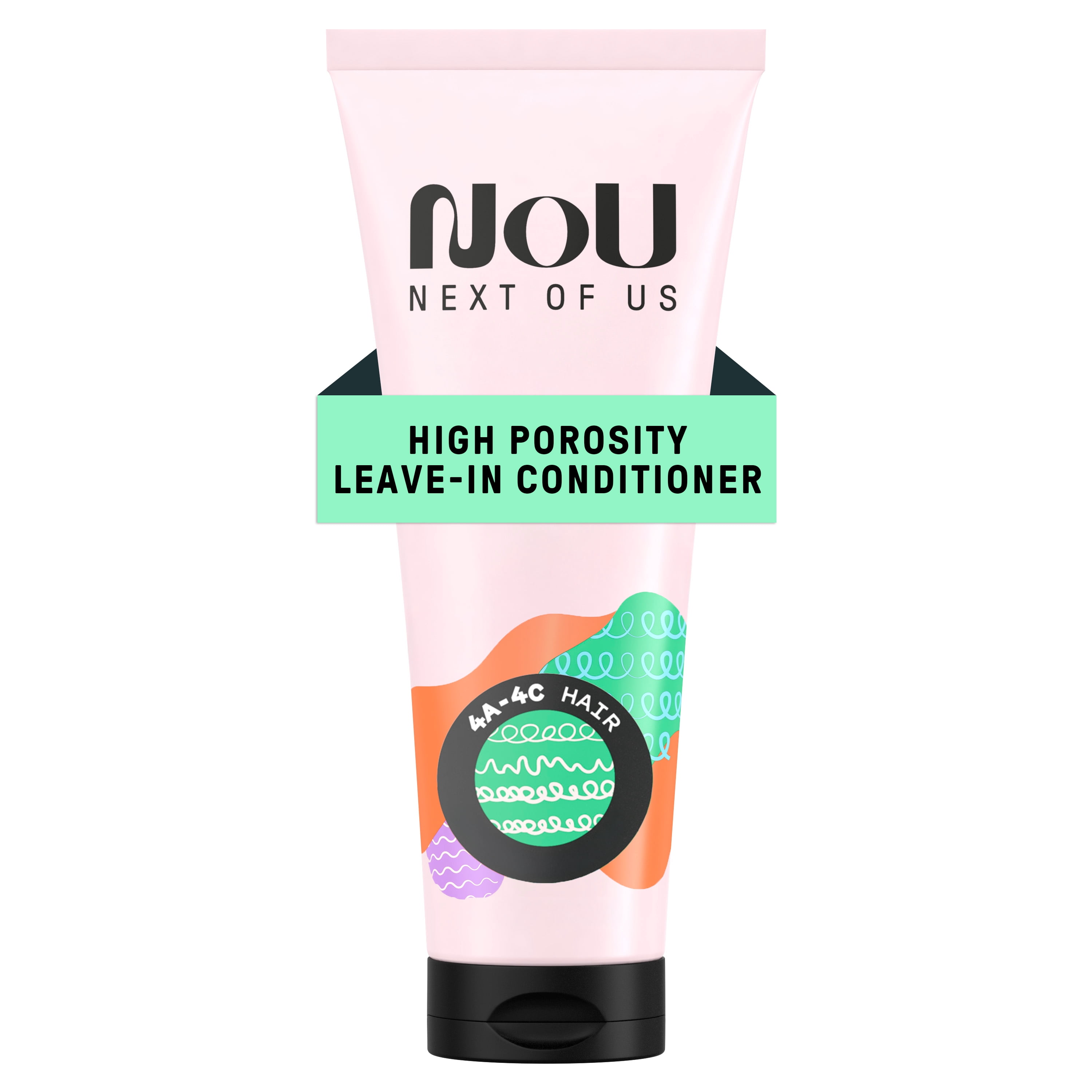 (3 pack) NOU High Porosity Leave-in Conditioner, for Coily & Curly Hair, 7.6 fl oz