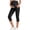 Black, variant on Purcolt Womens Maternity Leggings Stretchy Over The Belly Workout Yoga Capris Buttery Soft Tummy Control Cropped Pregnancy Pants with Pockets