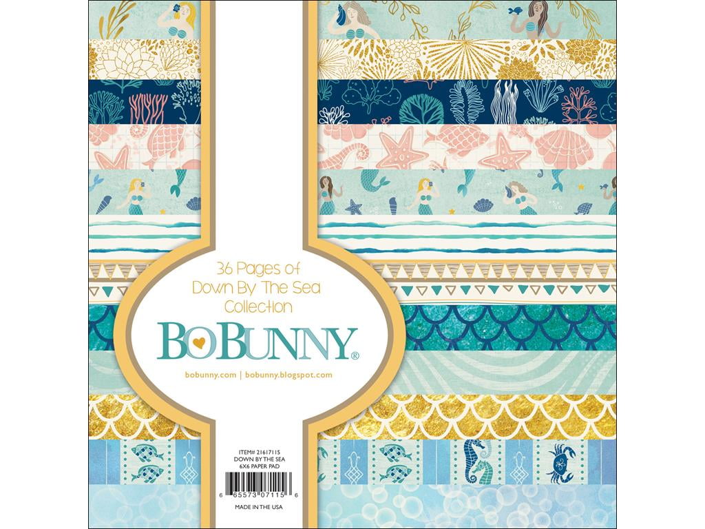Bo Bunny Carnival 6x6 Inch Paper Pad - 36 Sheets, 12 Double-Sided Designs For Scrapbooking & Cards
