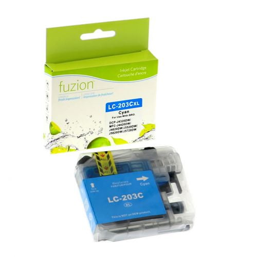 INKJET CARTRIDGE-BROTHER LC203 COMPATIBLE, CYAN
