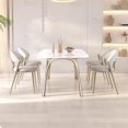 thumbnail image 3 of Luxury Modern Restaurant Dining Tables Nordic Console Coffee Tables Gold Home Living Room Muebles Para El Hogar Hotel Furniture My Lux Decor Round, 3 of 25