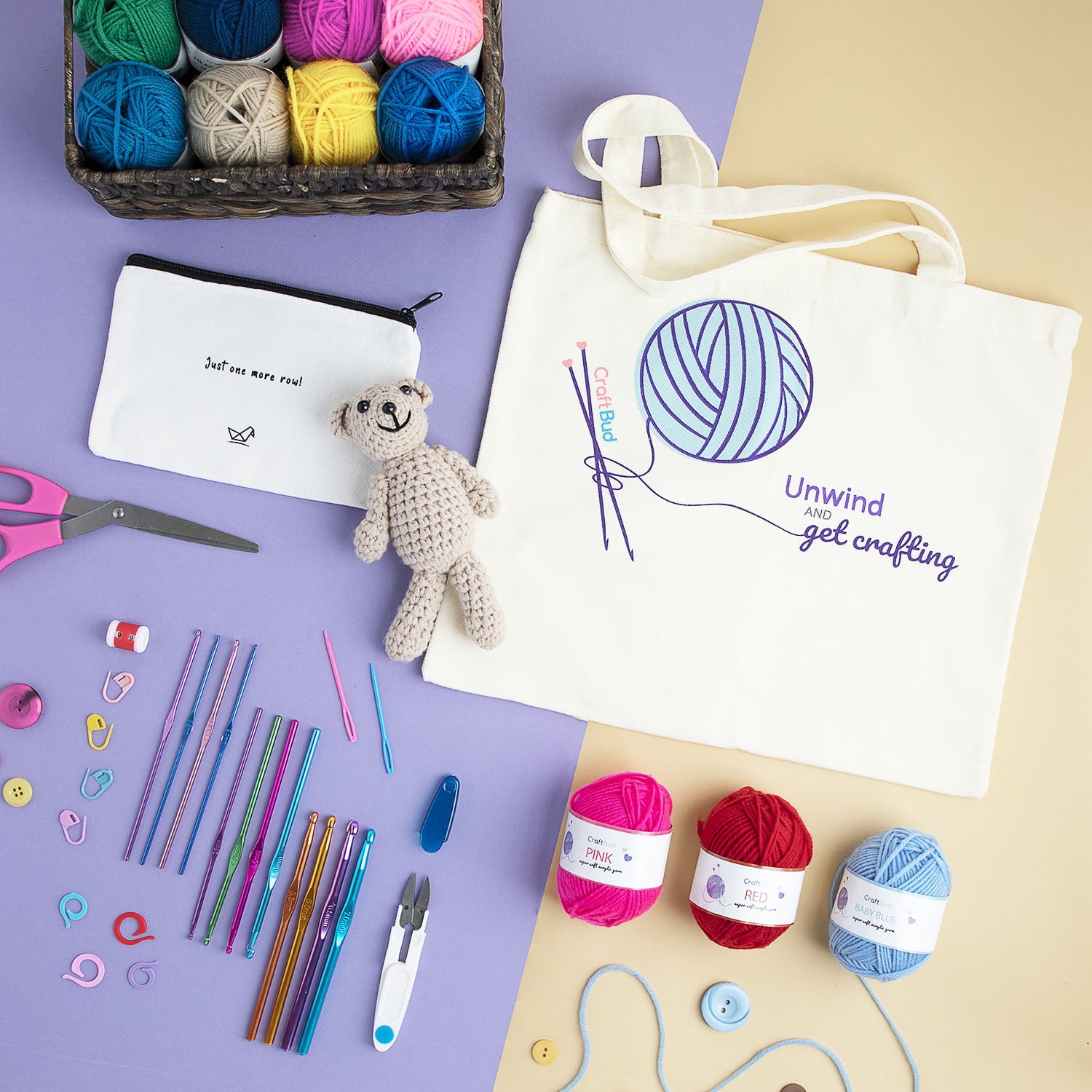  Hearth & Harbor Crochet Kit for Beginners Adults, Kids