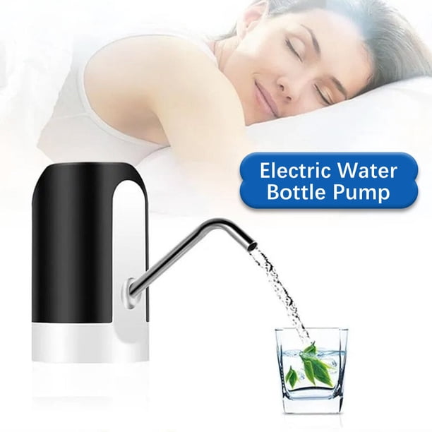 Summercome Foldable Water Bottle Pump, Gallon Water Bottle Dispenser Pump System Usb Charging Automatic Drinking Water Pump Portable Electric Water Di