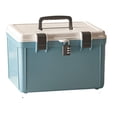 thumbnail image 1 of 3 Digit Password Lock Safe Box Home Cash Passport Document Handheld Storage Box ,Office Key Storage, 1 of 6