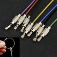 thumbnail image 5 of Opolski Pack Of 5/Pack Of 10 Durable Steel Wire Rope Ring Connector Keychain Key Holder Hanging Cable, 5 of 8