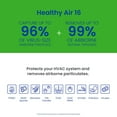 thumbnail image 3 of 416 Replacement Filter for Whole House Air Purifiers - MERV 16, Allergy, Asthma, & Virus, 16x25x4 Air Filter (Pack of 1), 3 of 6