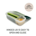 thumbnail image 4 of Melii Dip Container for Adults and Kids Sage & Cactus Fern Total Capacity 10.8oz/320ml, 4 of 5