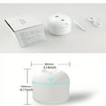 thumbnail image 4 of 1pc Cool Mist Air Humidifier Cute Aroma Diffuser With LED Light Cold Mist Plants Purifier Humidifier Room Freshener Car Air Fresheners For Classroom School Bedroom Office Halloween Christmas Valentine, 4 of 5