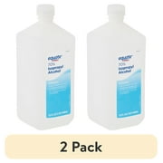 (2 pack) Equate 70% Isopropyl Alcohol Antiseptic, 32 fl oz