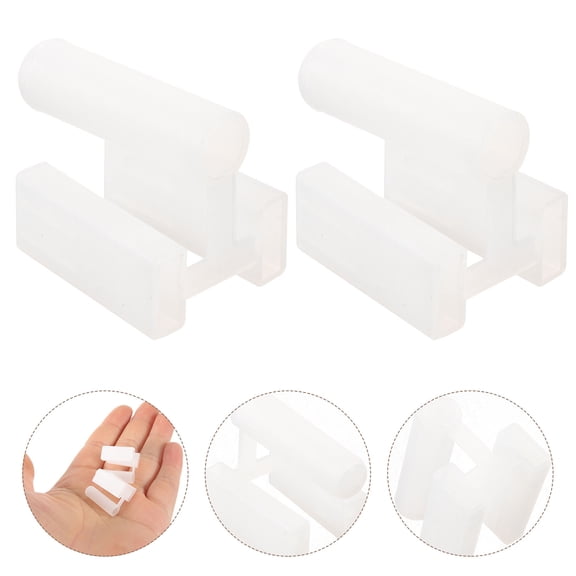 Pawsdot 100Pcs White Replacement Outlet Plug Covers for Electrical Socket Safety