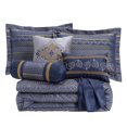 thumbnail image 1 of MesaSe Comforter Set King Size  7-Piece Soft Bedding Quilt  Coverlet Bedspread with Traditional Floral Medallion Pattern for Bedroom, 1 of 4