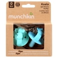 thumbnail image 2 of Munchkin Wildlove Koala Silicone Pacifier, Blue and Mint, Unisex, 2 Pack, 2 of 10