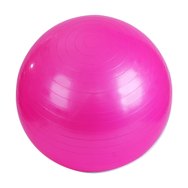 Balón de Equilibrio para Silla Zulema Pelota de Yoga 55CM Rosa Antideslizante Antiexplosión