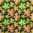 thumbnail image 1 of oneOone Rayon Orange Fabric Floral Quilting Supplies Print Sewing Fabric By The Yard 56 Inch Wide, 1 of 4