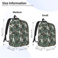 thumbnail image 2 of Vsdgher Halloween Potions Print Canvas Backpack Travel Rucksack Unisex Knapsack 15.7/17.7Inch Laptop Backpack for Work,College-Small, 2 of 5