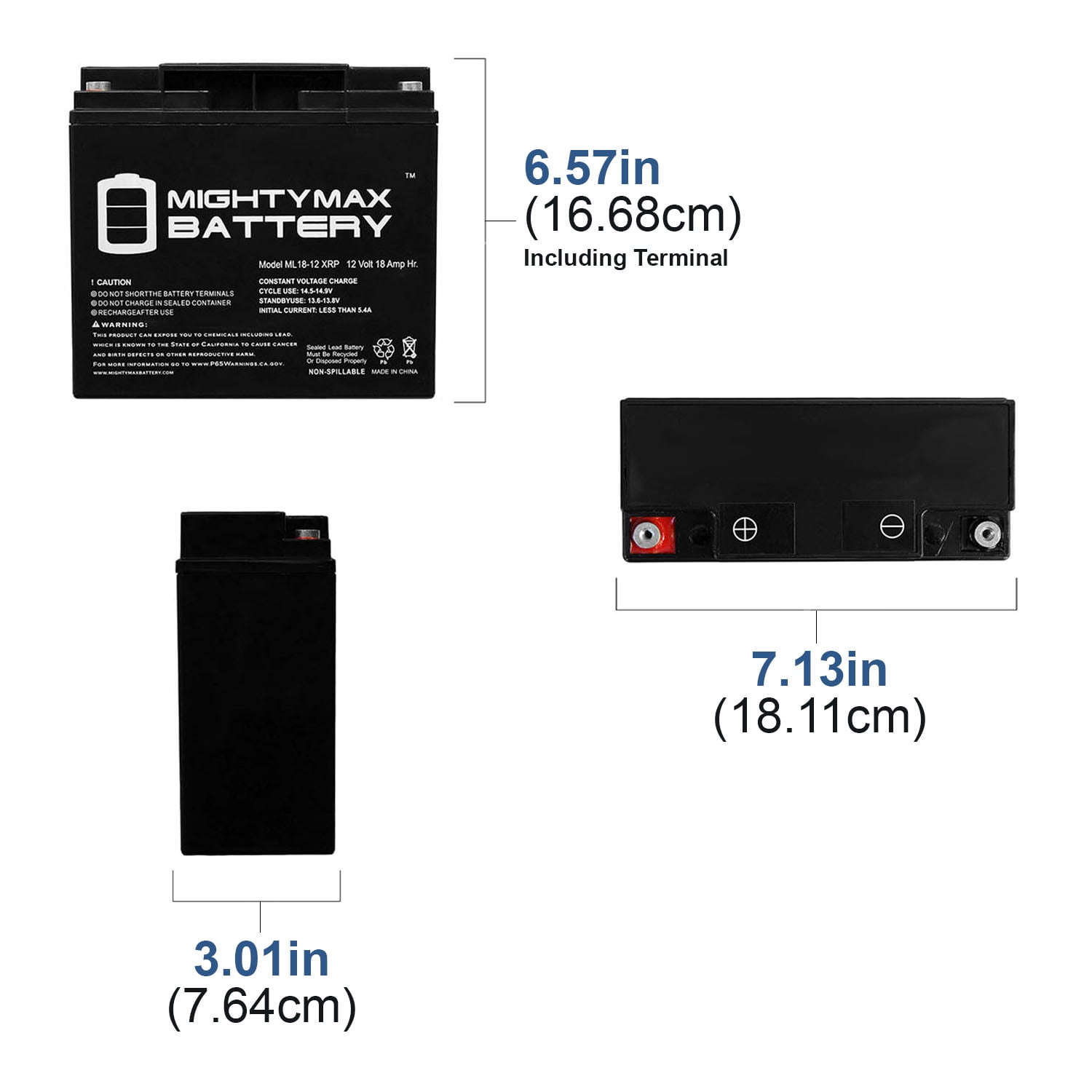 Mighty Max Battery 12V 18AH Gel Replacement Battery for APC SU1000X SU1000XLNET 2 Pack Brand Product